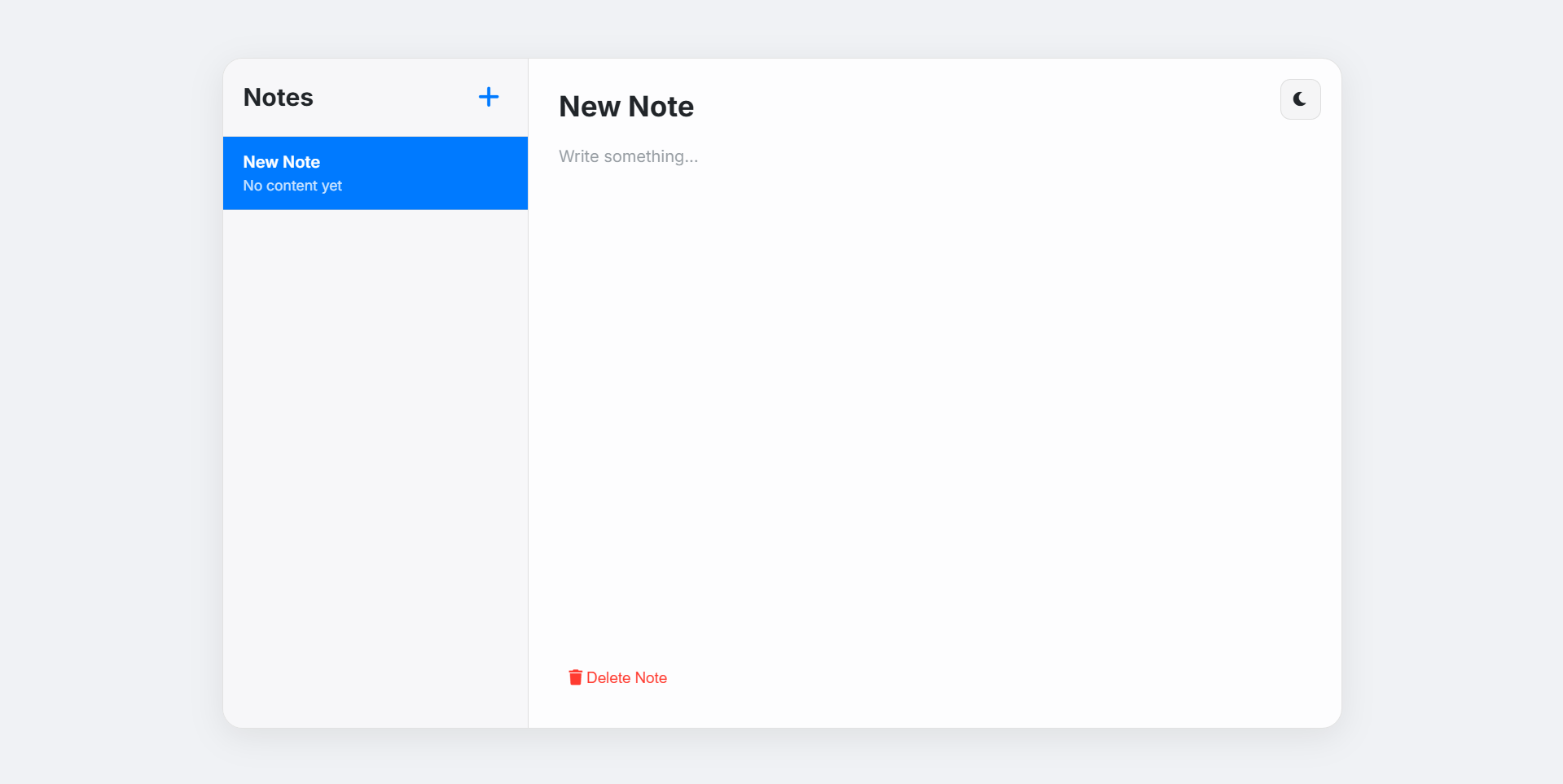 Notes App